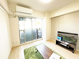 プレスイン豊 2階ワンルームのリビング/ダイニング