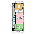 クレスト明野5階6.9万円
