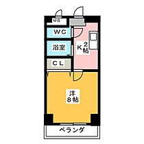 パル松ヶ枝  ｜ 愛知県名古屋市中区千代田５丁目（賃貸マンション1K・7階・24.67㎡） その2