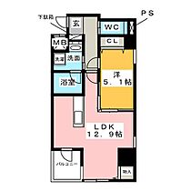 ラシュレ大須  ｜ 愛知県名古屋市中区大須４丁目（賃貸マンション1LDK・4階・43.74㎡） その2