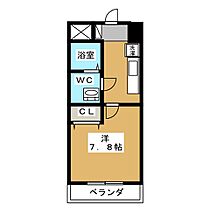 リバパレス鶴舞  ｜ 愛知県名古屋市昭和区鶴舞２丁目（賃貸マンション1K・5階・24.85㎡） その2