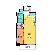 ブルジュ385パークアベニュー 403 ｜ 愛知県名古屋市昭和区鶴舞２丁目1-11（賃貸マンション1LDK・4階・42.75㎡） その2