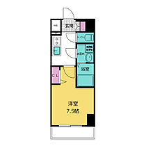 エスリード栄ル・クール 805 ｜ 愛知県名古屋市中区新栄１丁目10-8（賃貸マンション1K・8階・24.30㎡） その2