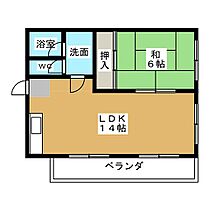 パークサイドマンション  ｜ 愛知県名古屋市中区松原３丁目（賃貸マンション1LDK・5階・44.75㎡） その2