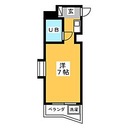 間取図画像 ワンルーム
