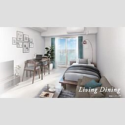 エスリード鶴舞シエスタ 1304 13階1DKのリビング/ダイニング