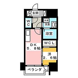 間取図画像 1DK