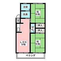 宝が丘センターハウス  ｜ 愛知県名古屋市名東区宝が丘（賃貸マンション2LDK・3階・51.00㎡） その2