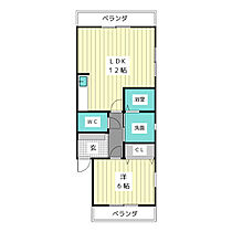 ハイツmiti  ｜ 愛知県長久手市戸田谷（賃貸アパート1LDK・2階・42.12㎡） その2