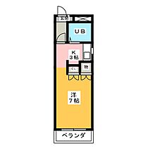 第2ロータスビル  ｜ 愛知県日進市竹の山１丁目（賃貸マンション1R・2階・21.33㎡） その2