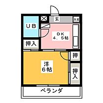 リバーサイドハイツ  ｜ 愛知県長久手市岩作宮後（賃貸マンション1DK・1階・24.00㎡） その2