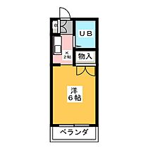 メゾンナナワ  ｜ 愛知県長久手市長配３丁目（賃貸マンション1K・2階・20.00㎡） その2