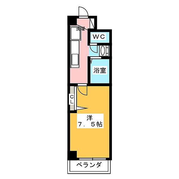 Ｎａｓｉｃ望が丘 ｜愛知県名古屋市名東区望が丘(賃貸マンション1K・7階・23.96㎡)の写真 その2