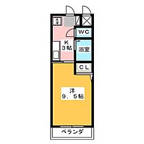 名古屋インターマンション  ｜ 愛知県長久手市熊田（賃貸マンション1K・1階・24.90㎡） その2