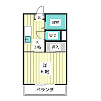 メゾン石ヶ根Ａ  ｜ 愛知県名古屋市名東区石が根町（賃貸アパート1K・2階・21.84㎡） その2