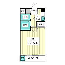 マーレア104  ｜ 愛知県名古屋市名東区朝日が丘（賃貸マンション1K・2階・24.30㎡） その2