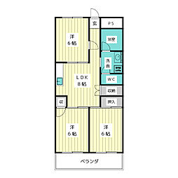 間取図画像 3LDK