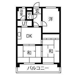 間取図画像 3DK