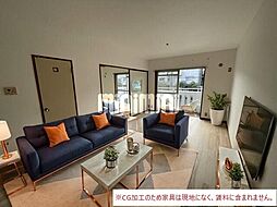 グリーンサイドハウスＳ棟 2階3LDKのリビング/ダイニング