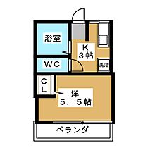 プラネット駒  ｜ 愛知県名古屋市守山区大森４丁目（賃貸アパート1K・2階・18.36㎡） その2