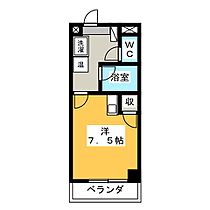 カームダウン喜多山  ｜ 愛知県名古屋市守山区喜多山２丁目（賃貸マンション1R・1階・23.70㎡） その2