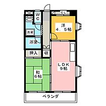 グレイス山の手  ｜ 愛知県名古屋市守山区八反（賃貸マンション2LDK・2階・48.00㎡） その2