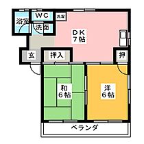 コーポ春日  ｜ 愛知県名古屋市守山区大屋敷（賃貸マンション2DK・2階・44.15㎡） その2