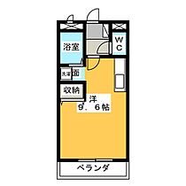 ウエストパ－ク　Ｎ  ｜ 愛知県名古屋市緑区平手北１丁目（賃貸マンション1R・2階・25.50㎡） その2