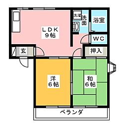 🉐敷金礼金0円！🉐シモン滝の水Ｂ棟