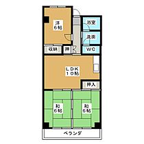 アーバンハイツ  ｜ 愛知県名古屋市港区入場１丁目（賃貸マンション3LDK・5階・64.92㎡） その2