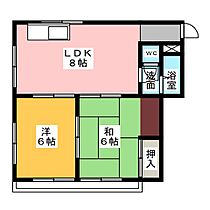 ドムール港楽  ｜ 愛知県名古屋市港区港楽２丁目（賃貸マンション2LDK・3階・46.20㎡） その2