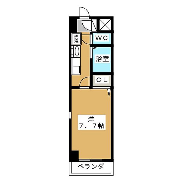 アスティオス港楽 ｜愛知県名古屋市港区港楽２丁目(賃貸マンション1K・2階・24.08㎡)の写真 その2