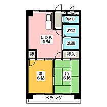 メゾン美竹  ｜ 愛知県名古屋市港区十一屋２丁目（賃貸マンション2LDK・3階・50.14㎡） その2