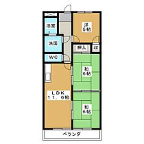 丸二サンハイツ  ｜ 愛知県名古屋市港区油屋町３丁目（賃貸マンション3LDK・5階・62.64㎡） その2