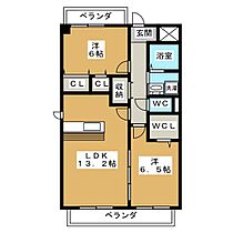 ベルデュールII  ｜ 愛知県名古屋市港区築盛町（賃貸マンション2LDK・3階・60.11㎡） その2