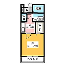 OCEAN稲永  ｜ 愛知県名古屋市港区稲永２丁目（賃貸マンション1K・1階・31.74㎡） その2