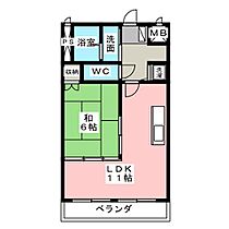 ガーデンヒルズ明正  ｜ 愛知県名古屋市港区明正１丁目（賃貸マンション1LDK・5階・40.50㎡） その2