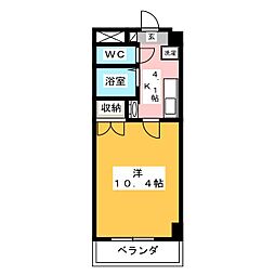 EXCELLENCE 1Kの間取図画像