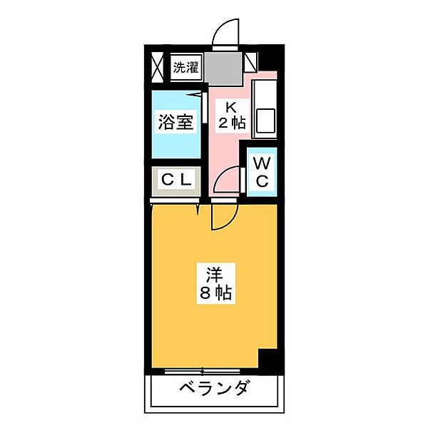 イーストコート ｜愛知県名古屋市名東区名東本通５丁目(賃貸マンション1K・3階・23.63㎡)の写真 その2