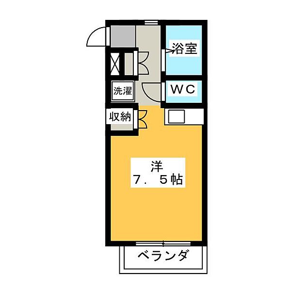 第2ホーメスト一社 ｜愛知県名古屋市名東区社台３丁目(賃貸マンション1R・1階・21.73㎡)の写真 その2
