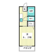 サンビレッヂ平和が丘　ＥＡＳＴ  ｜ 愛知県名古屋市名東区平和が丘５丁目（賃貸アパート1R・2階・20.46㎡） その2