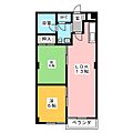 扇マンション4階5.0万円