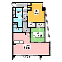 ラフォーレ司  ｜ 愛知県長久手市岩作中縄手（賃貸マンション2LDK・4階・55.65㎡） その2