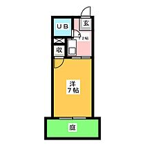 パークサイドムサシ  ｜ 愛知県長久手市武蔵塚（賃貸アパート1K・1階・19.00㎡） その2