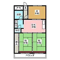 宝ハイツ  ｜ 愛知県名古屋市名東区宝が丘（賃貸マンション3LDK・3階・58.00㎡） その2