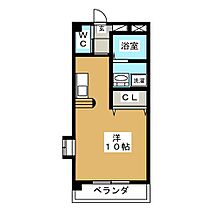 キャメロット  ｜ 愛知県日進市竹の山３丁目（賃貸マンション1R・1階・27.72㎡） その2