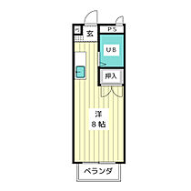 エステートピア浅井III  ｜ 愛知県長久手市岩作向田（賃貸アパート1R・2階・18.63㎡） その2