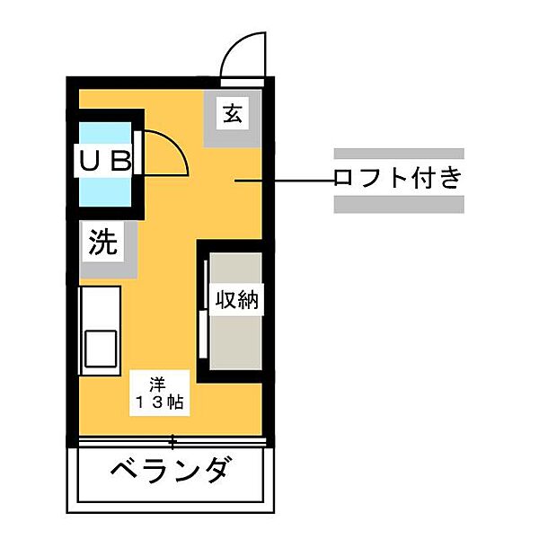 ルミナスパルビラ ｜愛知県長久手市塚田(賃貸マンション1R・4階・26.00㎡)の写真 その2