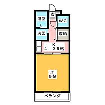 ベルコート  ｜ 愛知県長久手市岩作八瀬ノ木（賃貸マンション1DK・1階・30.00㎡） その2