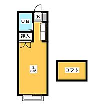 エステートピア浅井II  ｜ 愛知県長久手市岩作向田（賃貸アパート1R・2階・18.63㎡） その2